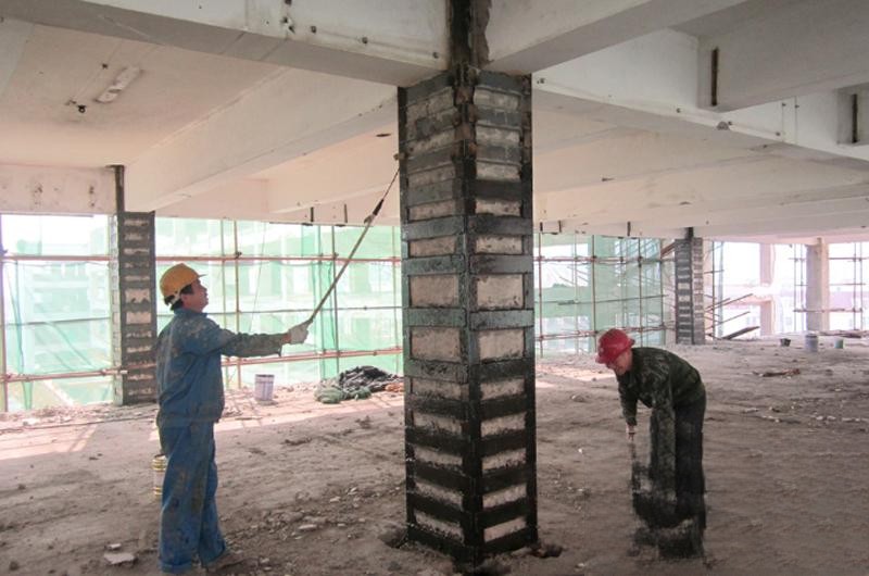 靖边型钢外包钢加固施工的质量怎么做检测？
